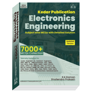Electronics Engineering | 7000+ subject wise MCQs with detailed solution ( 2024 Edition ) By Kedar Publication