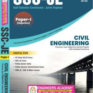 SSC JE Civil Engineering Previous Year Solved Papers (Pre+Mains)